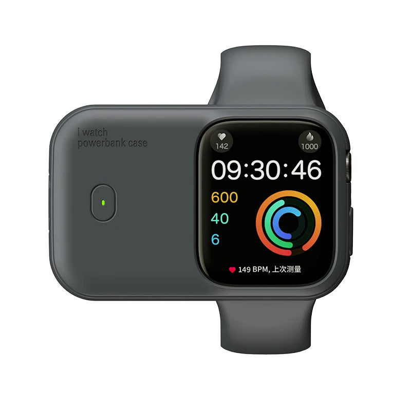Batterie Externe 1200mAh pour Apple Watch – Chargeur Magnétique Sans Fil Portable