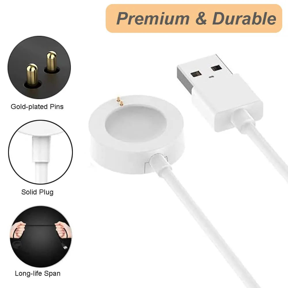 Chargeur Fossil Gen 4/5/5E/6 – Câble de Recharge USB pour Montres Connectées