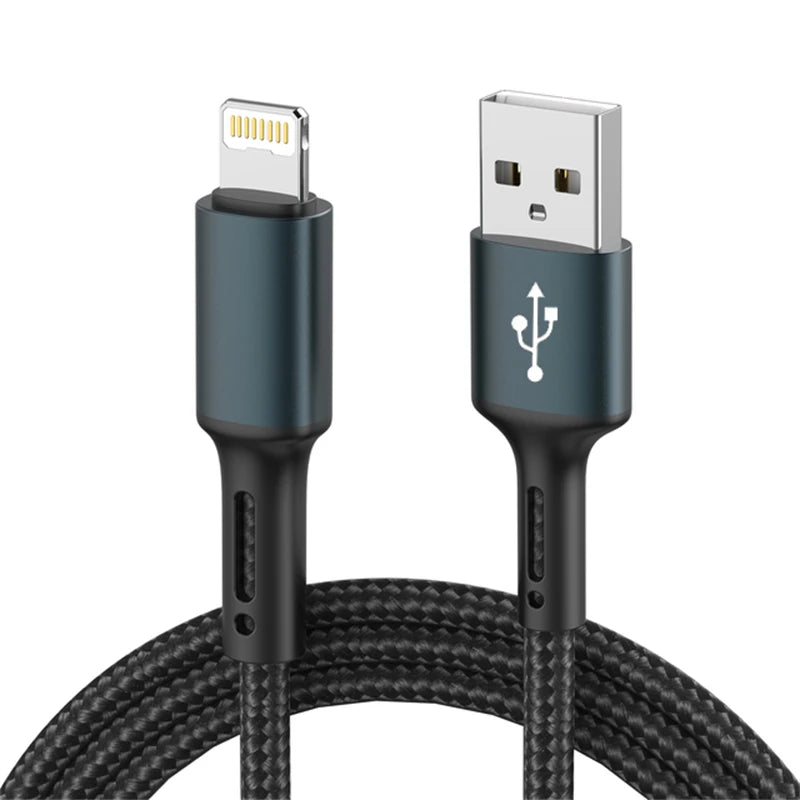 Câble de Charge Rapide iPhone – 3A, 2m/3m