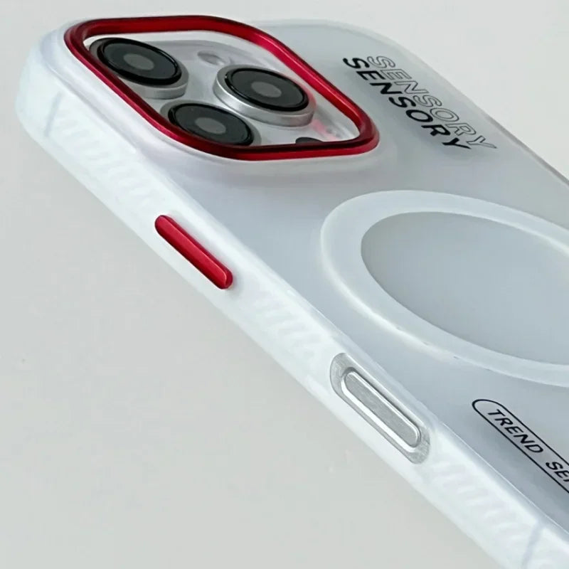 Coque iPhone MagSafe – Protection Givrée & Recharge Sans Fil
