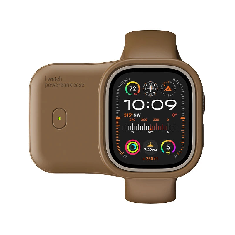 Batterie Externe 1200mAh pour Apple Watch – Chargeur Magnétique Sans Fil Portable