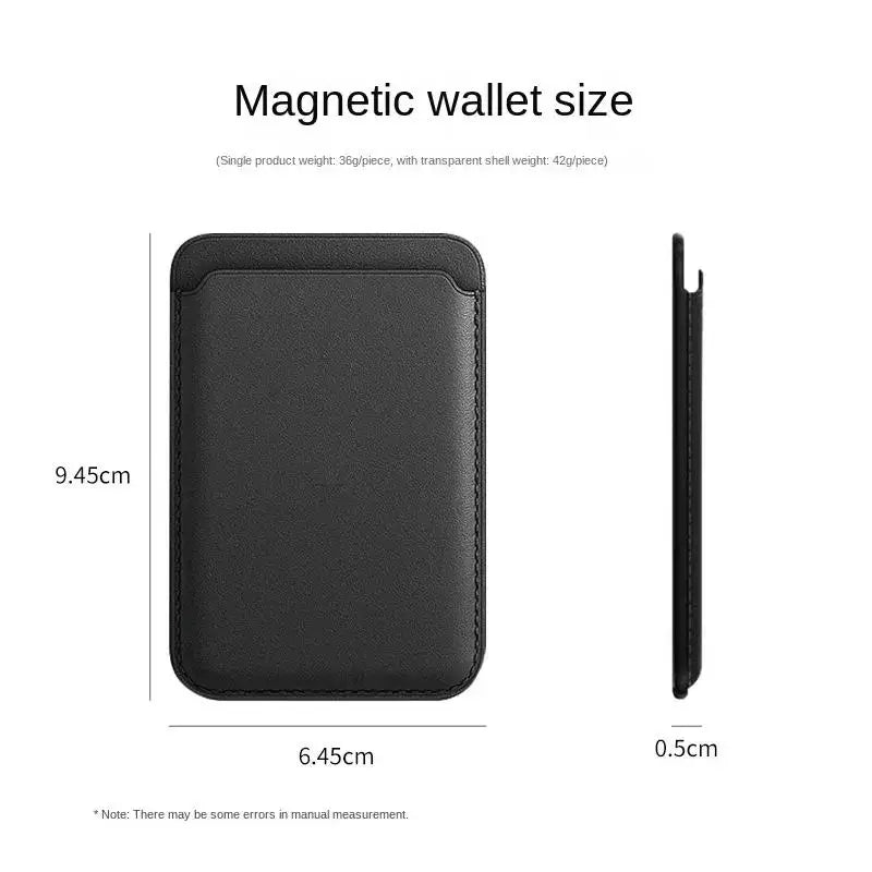 Étui iPhone MagSafe + Porte-Carte Cuir Intégré