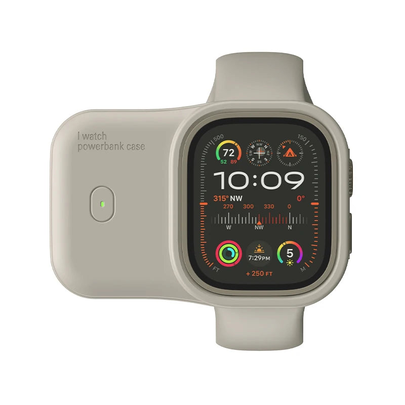 Batterie Externe 1200mAh pour Apple Watch – Chargeur Magnétique Sans Fil Portable