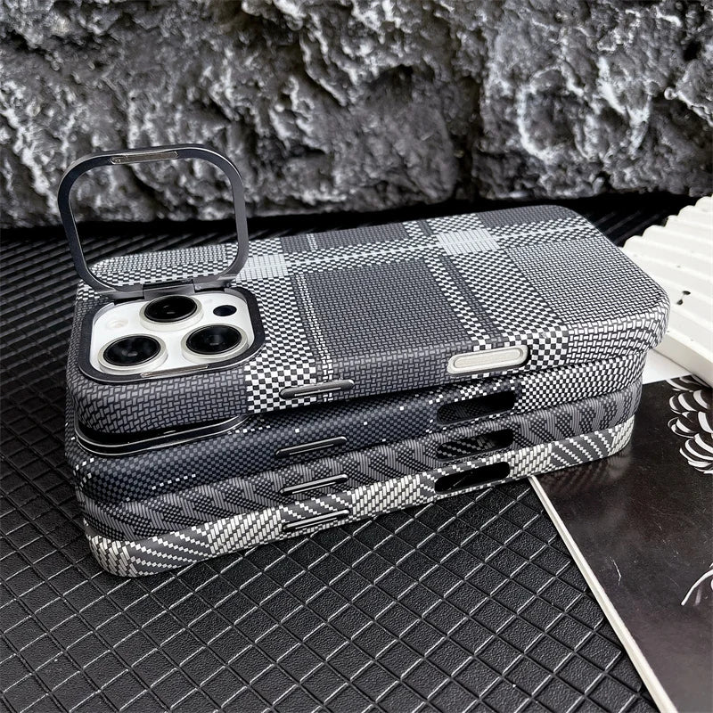 Coque Fibre de Carbone iPhone – MagSafe & Antichoc