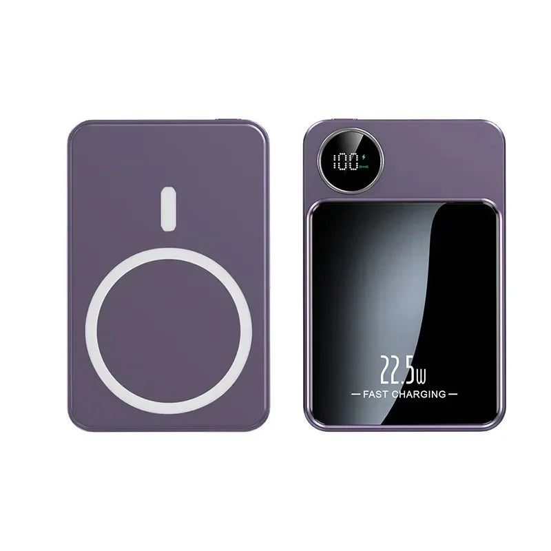 Batterie Externe Magnétique iPhone – 22,5W Ultra Mince