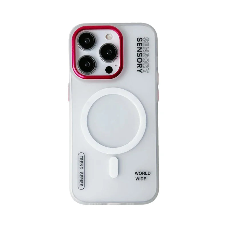 Coque iPhone MagSafe – Protection Givrée & Recharge Sans Fil
