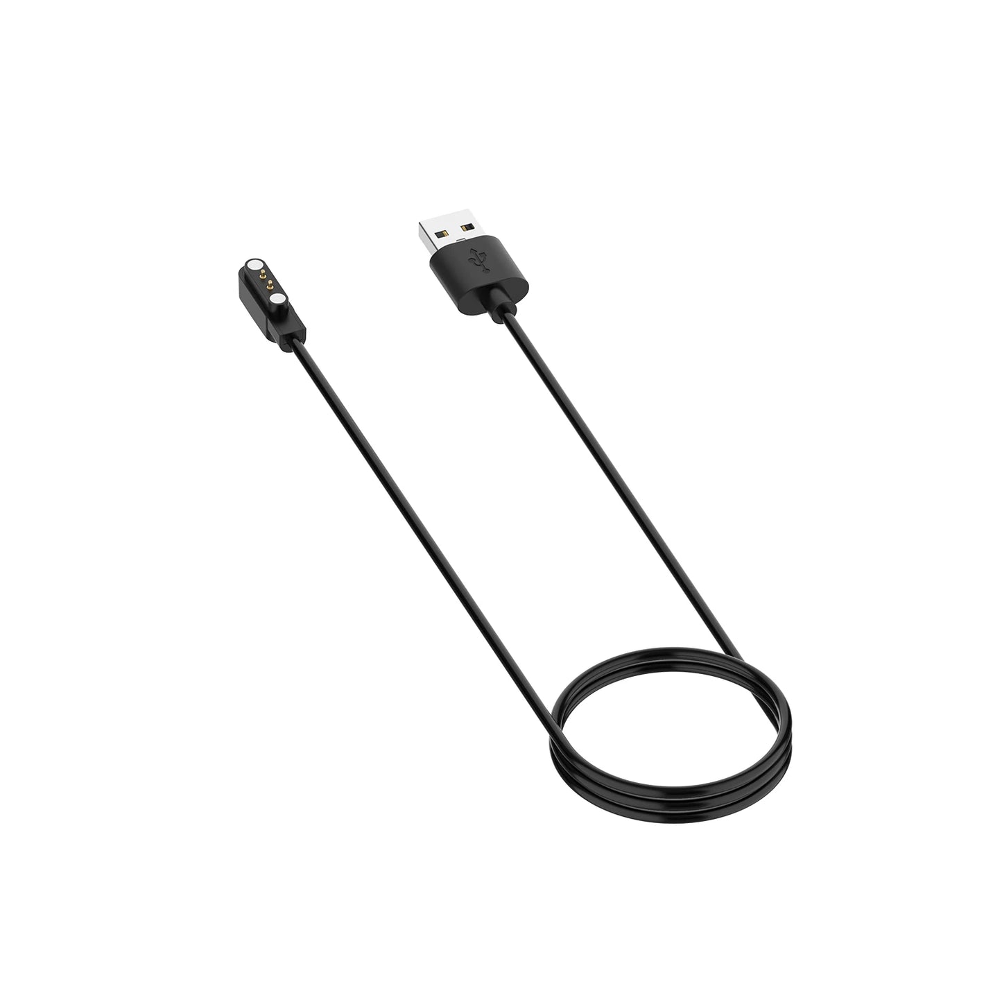 Chargeur USB 1.2M pour Montre Connectée – Câble de Recharge Rapide pour OPPO Watch Free / Ticwatch GTH – Accessoire Sport Smartwatch