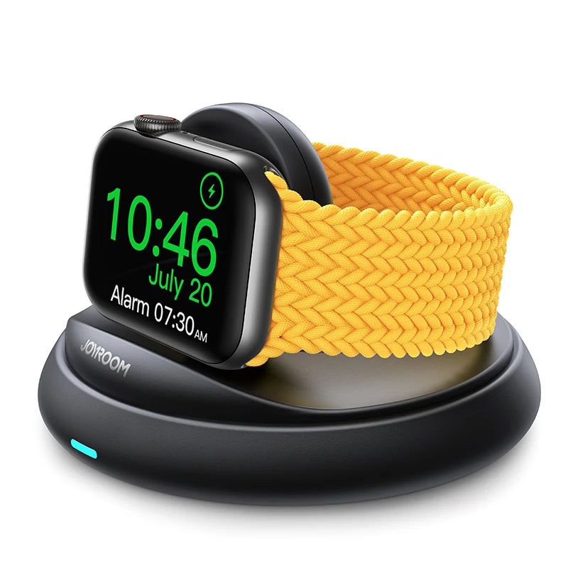 Chargeur iWatch JR-W12 – Dock Magnétique Portable pour Apple Watch Ultra / SE / Série 9 à 4