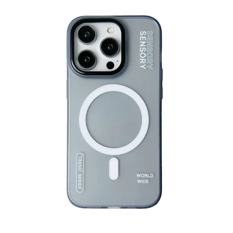 Coque iPhone MagSafe – Protection Givrée & Recharge Sans Fil