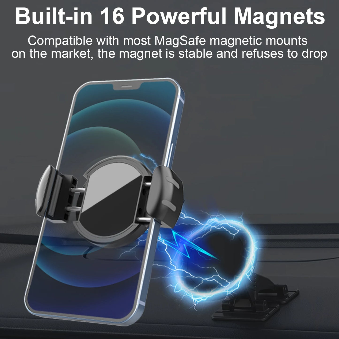 Support Téléphone Magnétique – MagSafe Sport & Auto