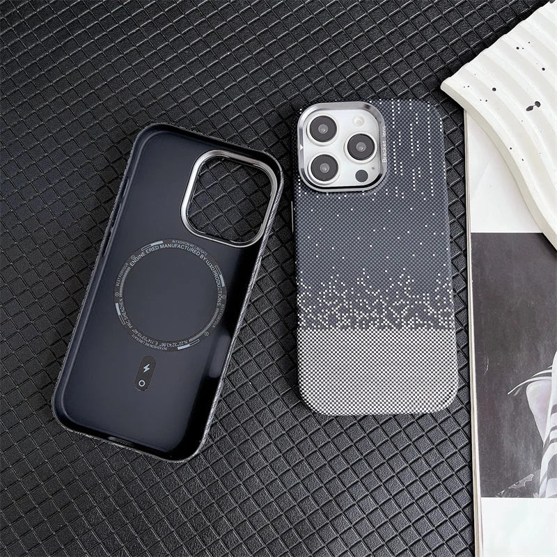 Coque Fibre de Carbone iPhone – MagSafe & Antichoc