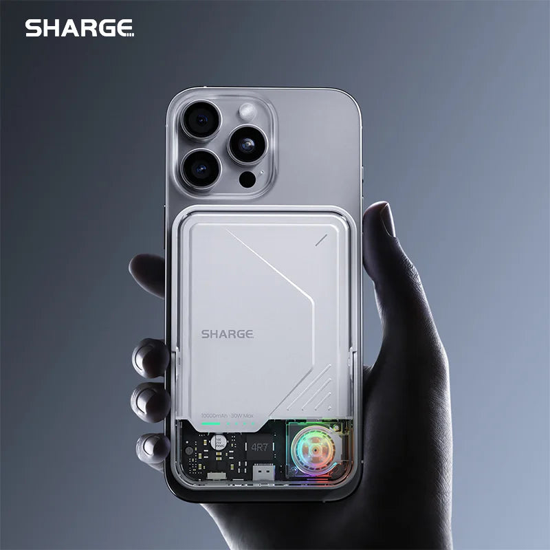 Batterie Externe SHARGE – MagSafe Qi2 avec Refroidissement