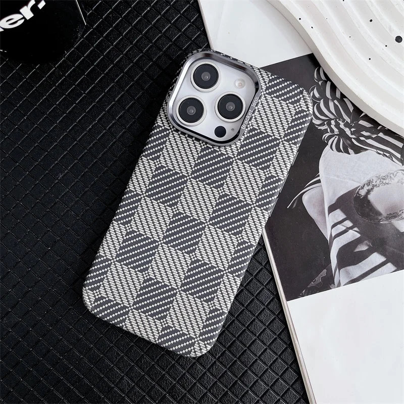 Coque Fibre de Carbone iPhone – MagSafe & Antichoc