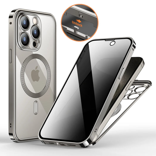 Coque Intégrale iPhone 15 Pro Max – MagSafe & Confidentialité