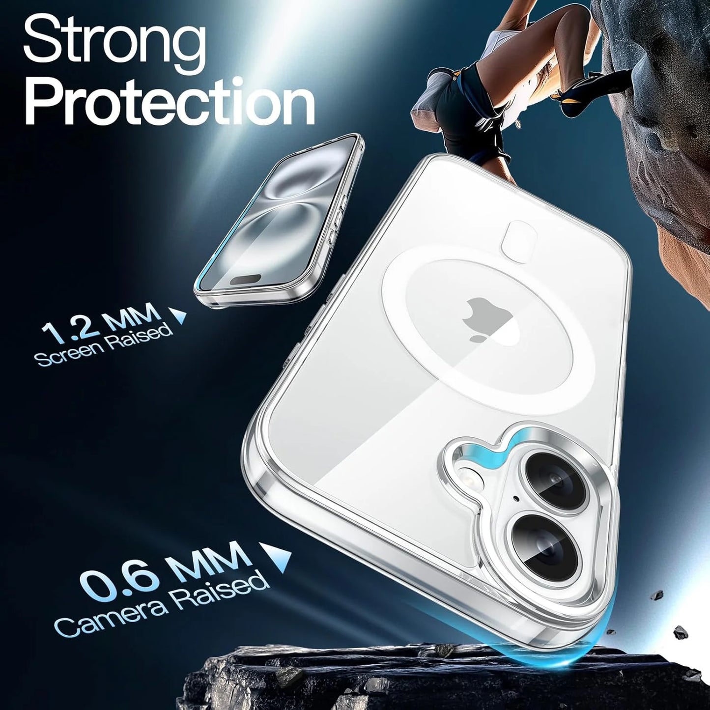 Coque MagSafe Transparente