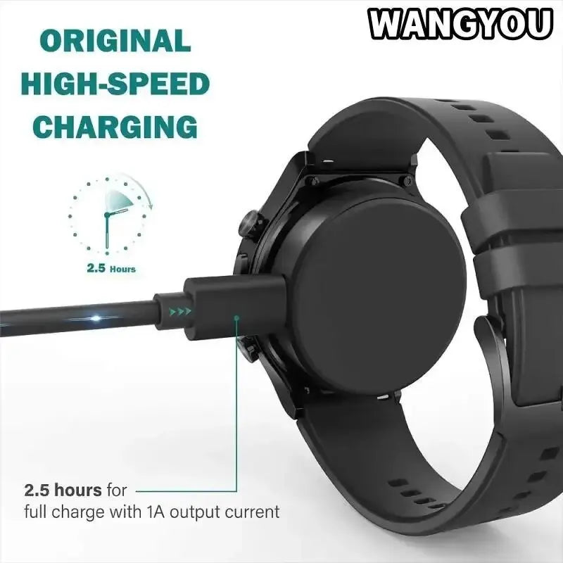 Chargeur Sans Fil Huawei Watch 3/4 Pro & GT – Câble Magnétique de Remplacement