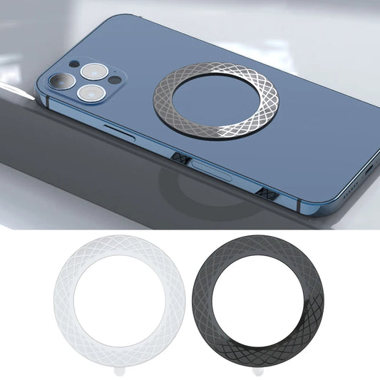 Anneau Magnétique Pour Charge Sans Fil – Compatible MagSafe iPhone 11 à 13 Pro Max