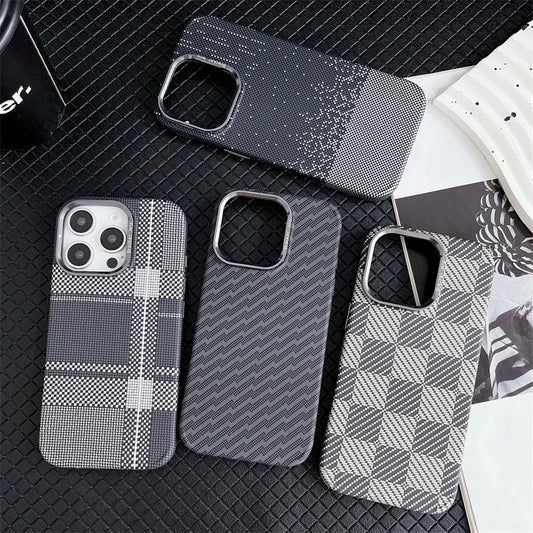 Coque Fibre de Carbone iPhone – MagSafe & Antichoc