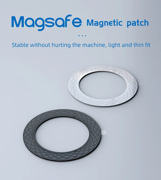 Anneau Magnétique Pour Charge Sans Fil – Compatible MagSafe iPhone 11 à 13 Pro Max