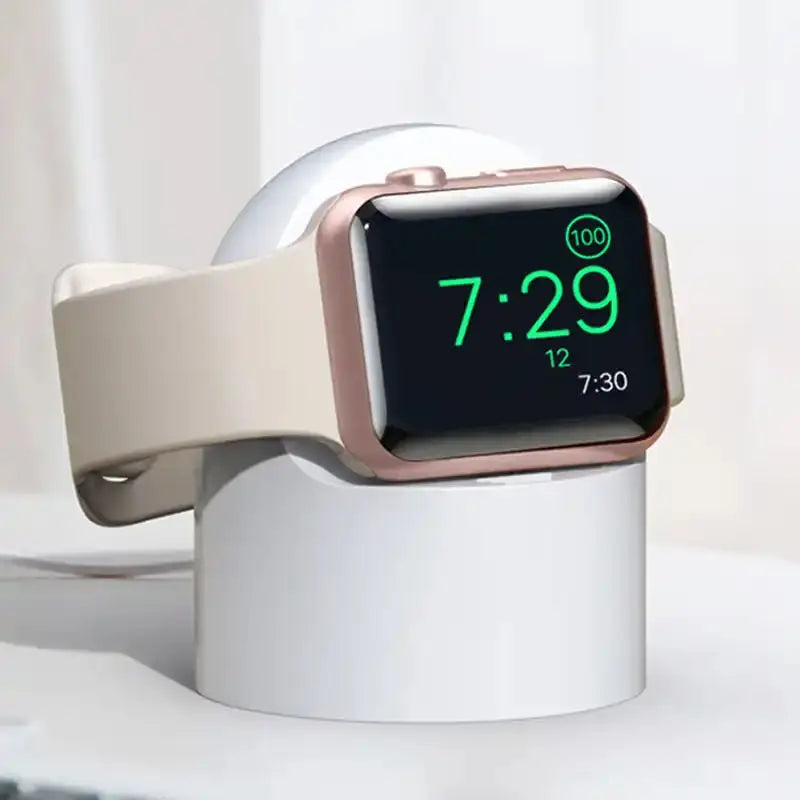 Station de Charge iWatch – Support Mode Chevet en Silicone