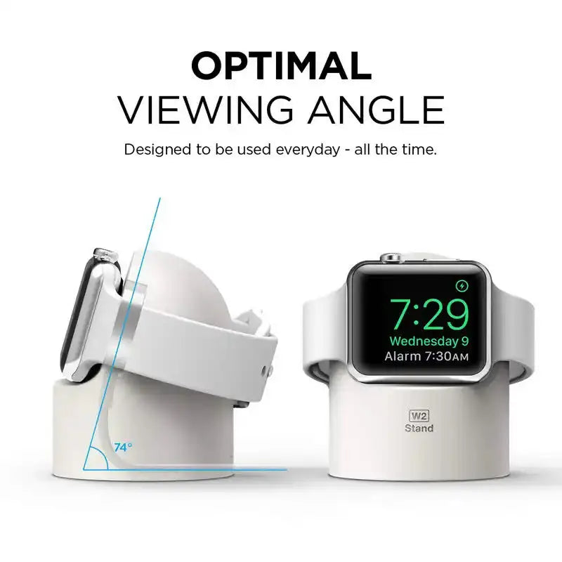 Station de Charge iWatch – Support Mode Chevet en Silicone
