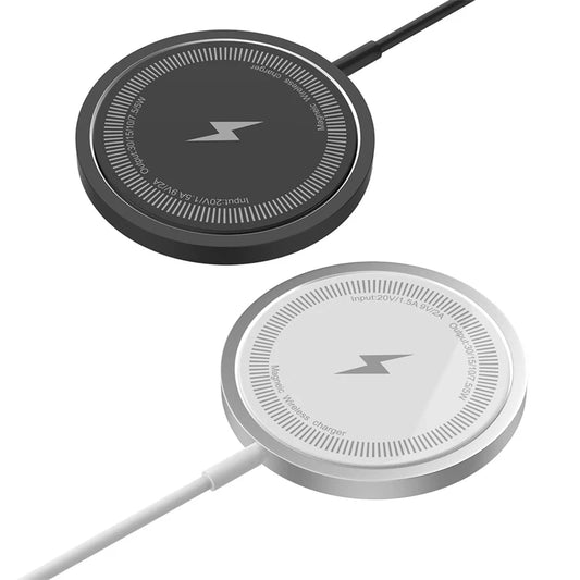 Chargeur Sans Fil Magnétique USB MagSafe pour iPhone 15/14/13/12 – Station de Charge Rapide