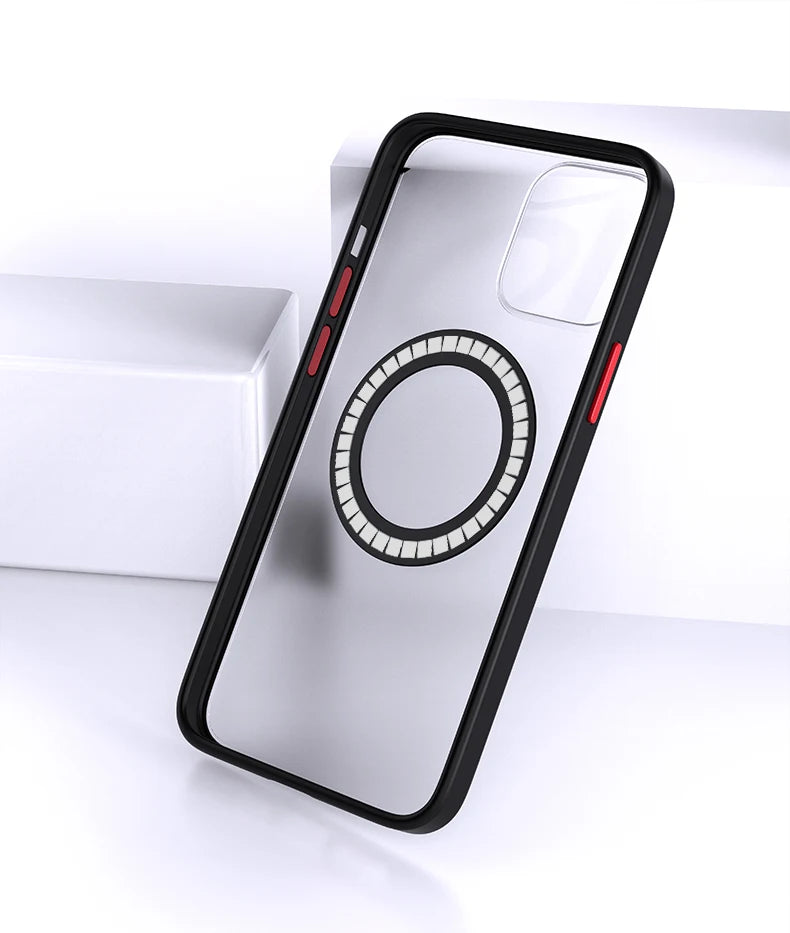 Anneau Magnétique Pour Charge Sans Fil – Compatible MagSafe iPhone 11 à 13 Pro Max